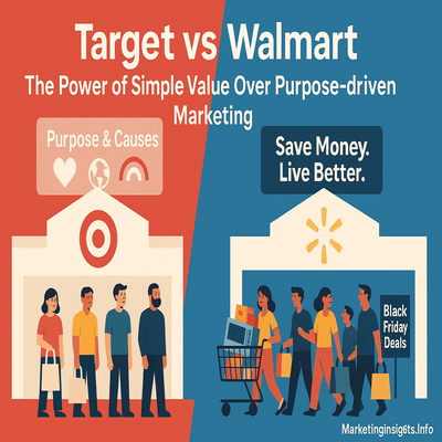 Target vs Walmart: The Power of Simple Value Over Purpose-driven Marketing